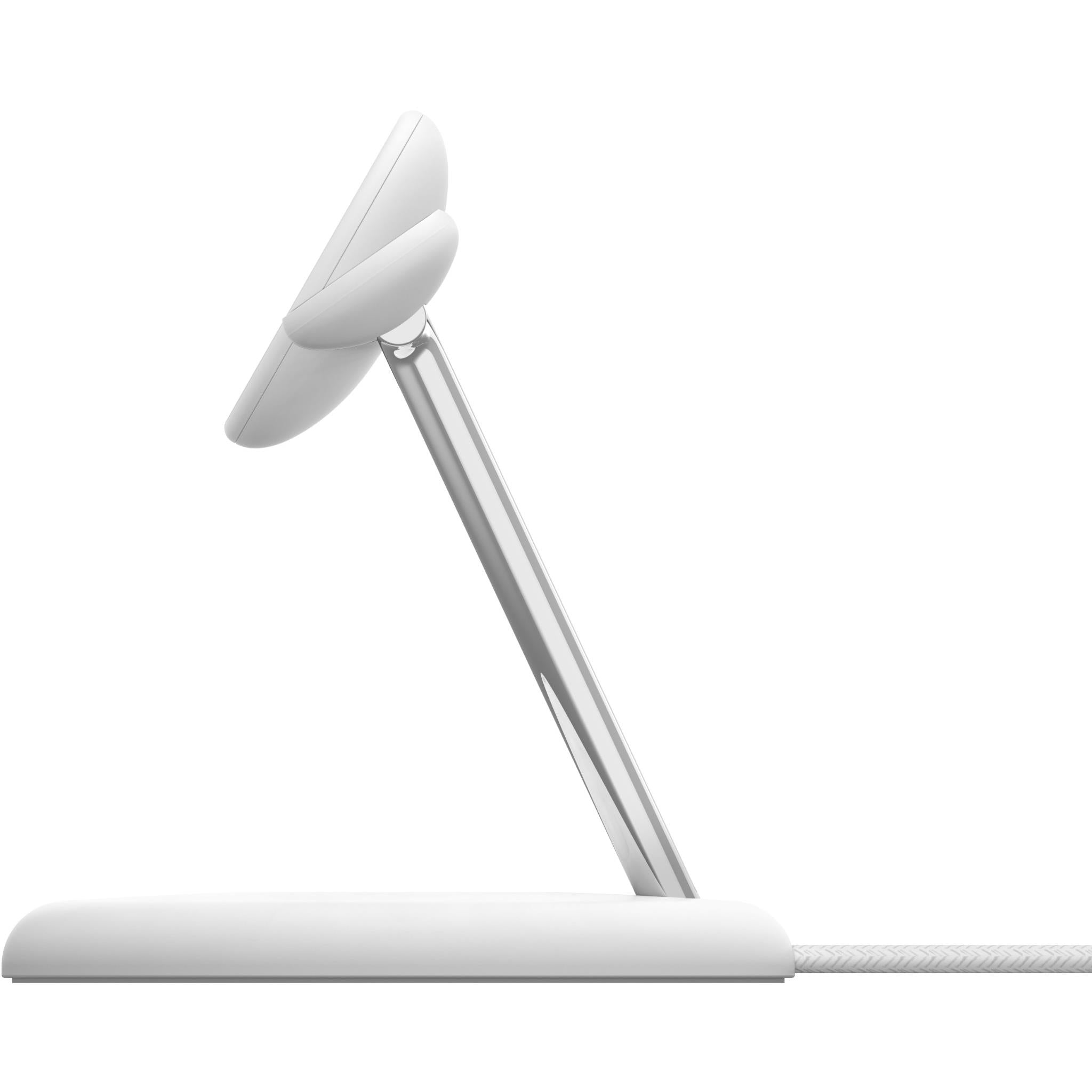 BoostCharge Pro 3-in-1 Magnetic Wireless Charging Stand with Qi2 15W (White)