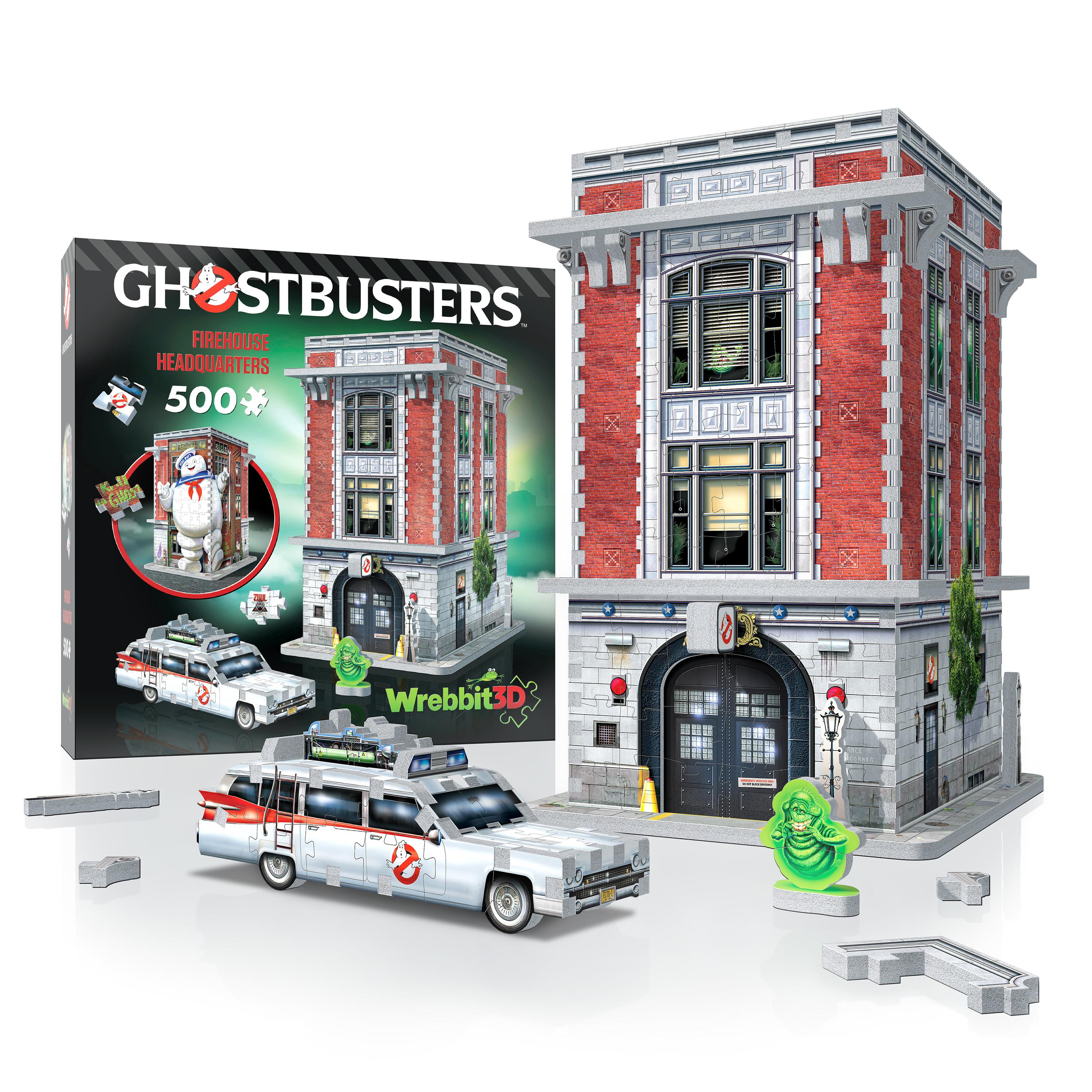 Wrebbit3D 3D Jigsaw Puzzle (Ghostbusters Firehouse HQ)
