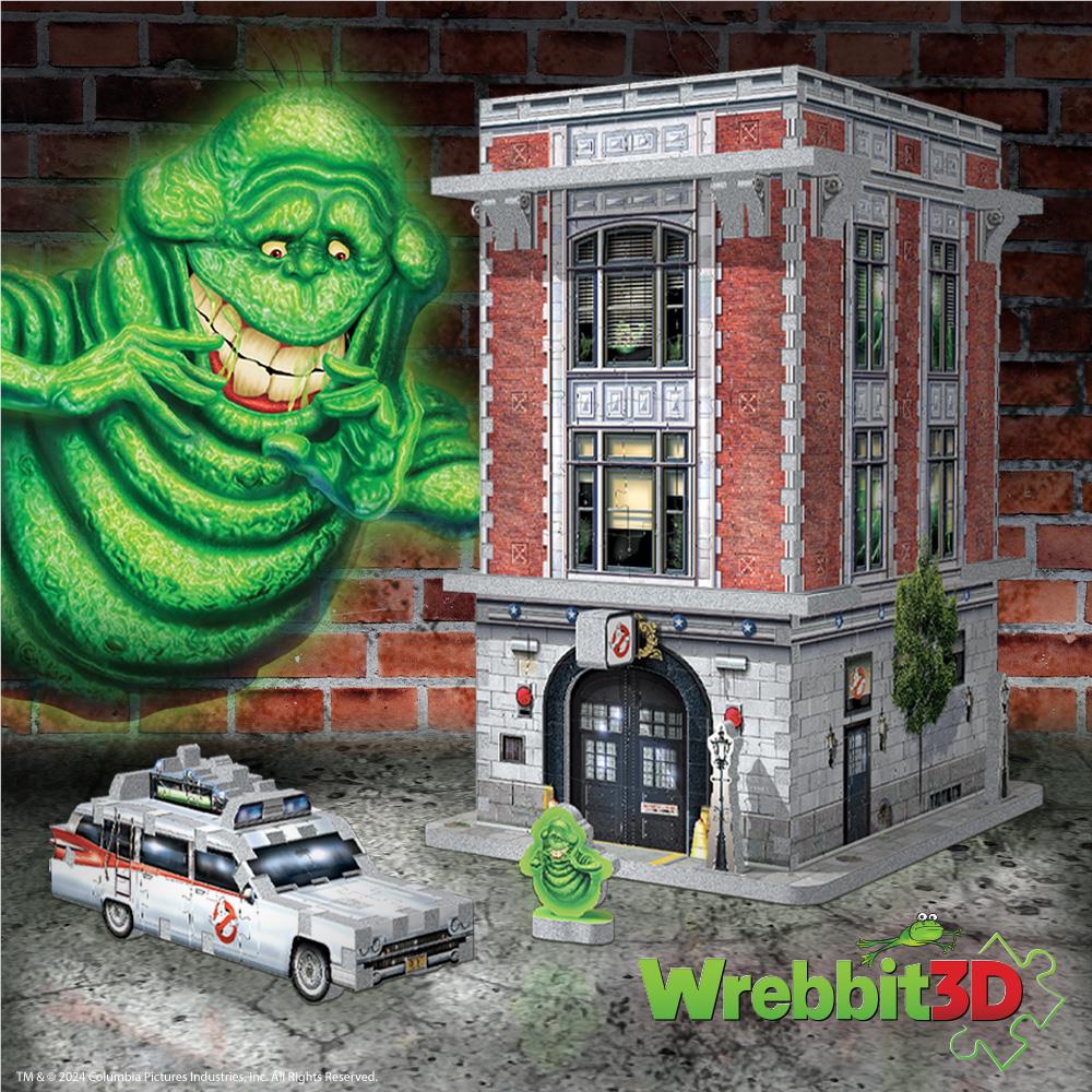 Wrebbit3D 3D Jigsaw Puzzle (Ghostbusters Firehouse HQ)