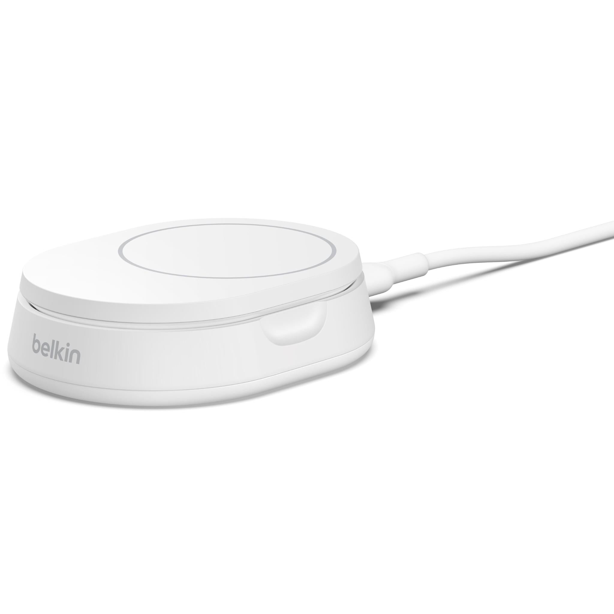 Belkin BoostCharge Pro Convertible Magnetic Qi2 Charging Stand (White)