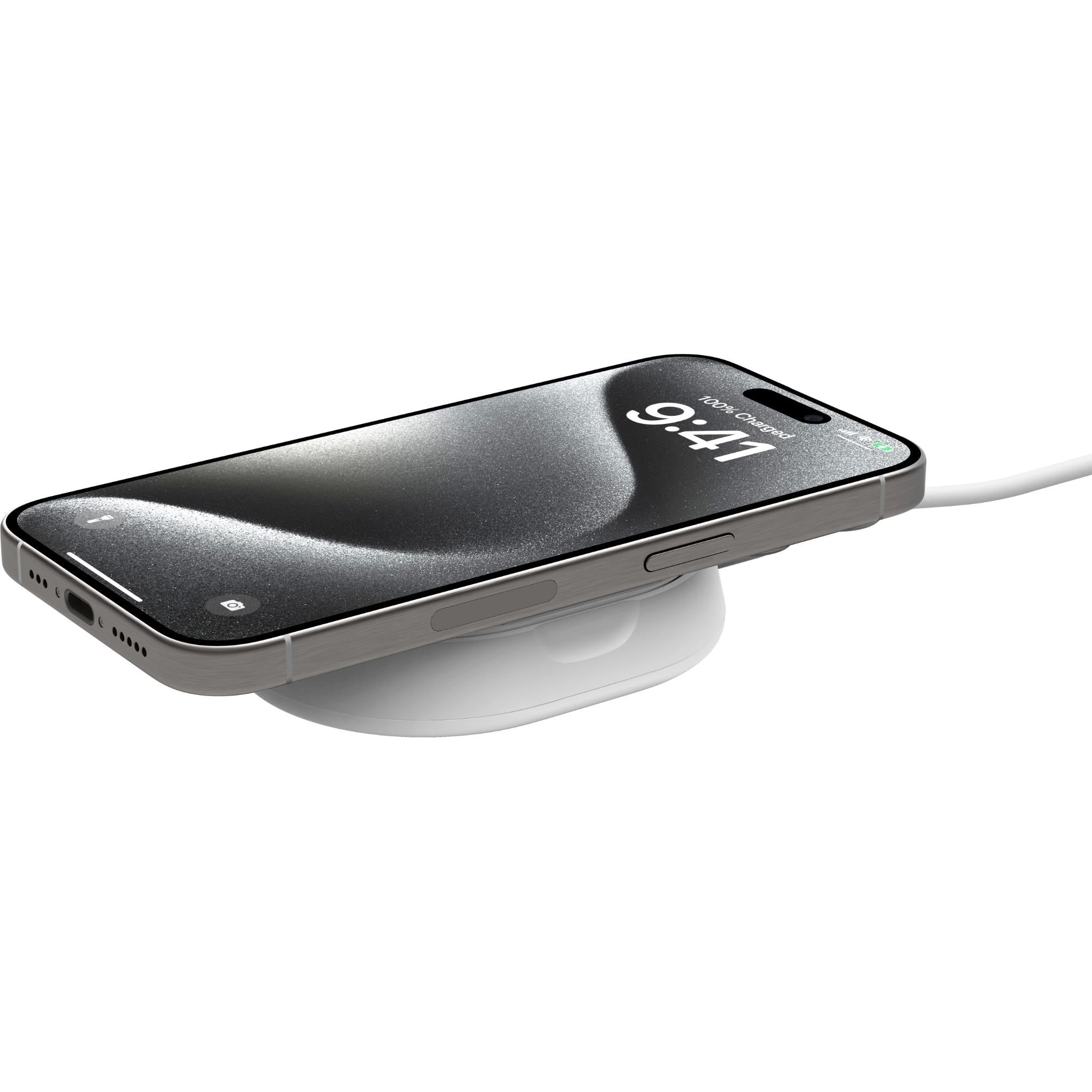 Belkin BoostCharge Pro Convertible Magnetic Qi2 Charging Stand (White)