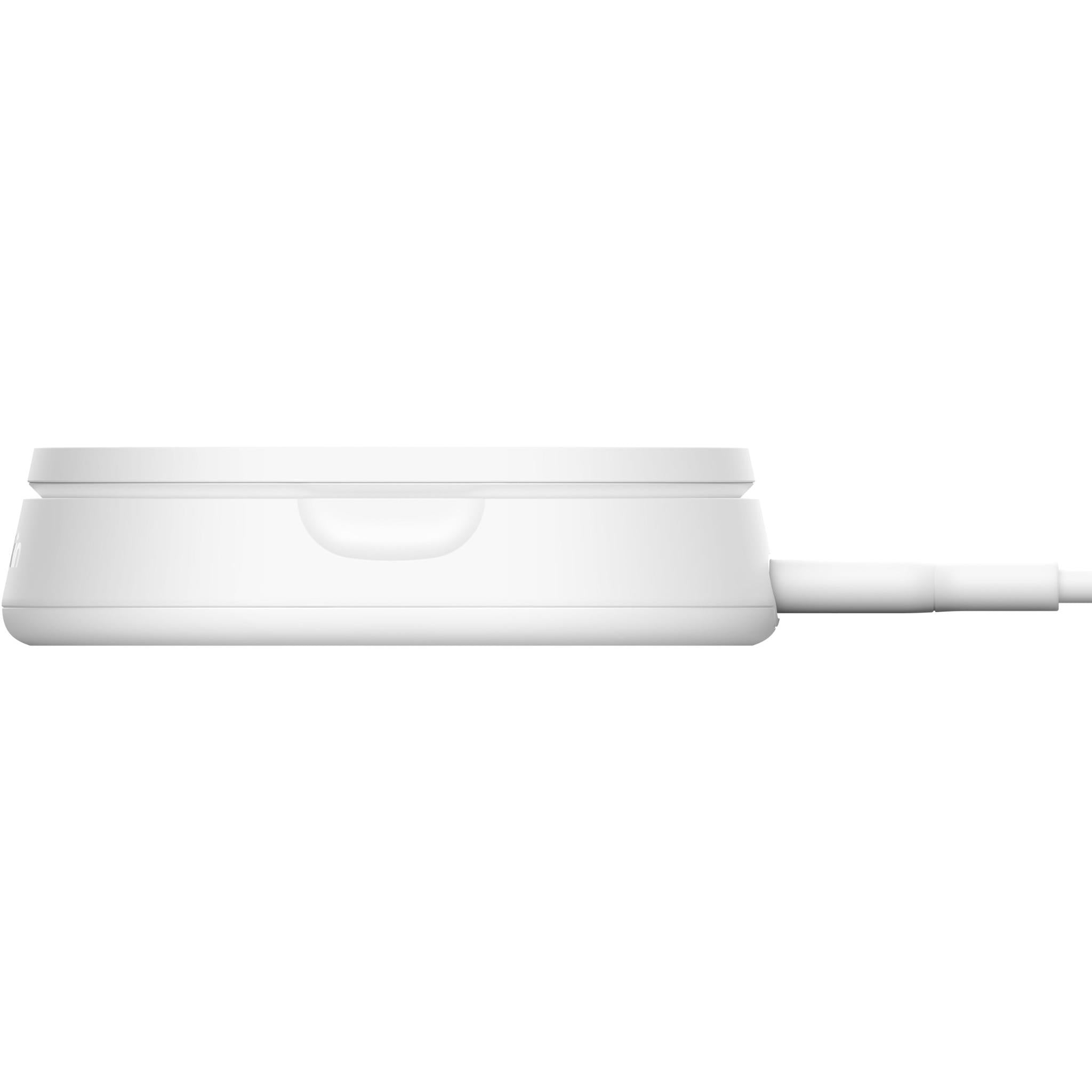 Belkin BoostCharge Pro Convertible Magnetic Qi2 Charging Stand (White)