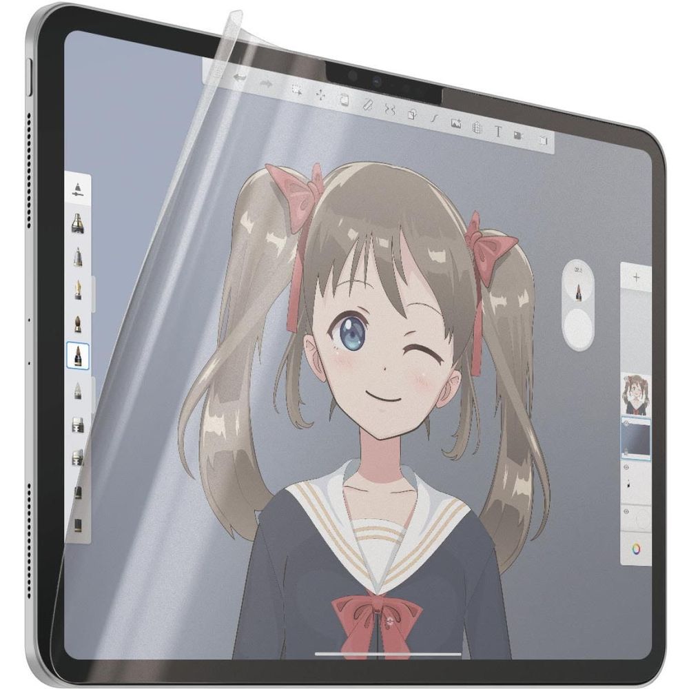 PanzerGlass graphic paper screen protector for iPad Pro 11 in, clear over printed artwork