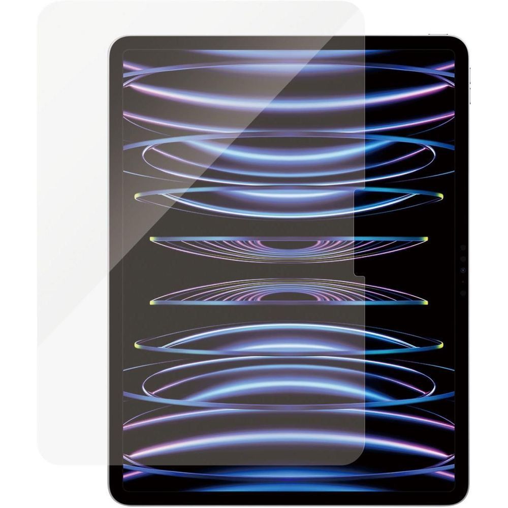 Ultra-wide fit clear screen protector for iPad Pro 11-inch M4, on tablet screen
