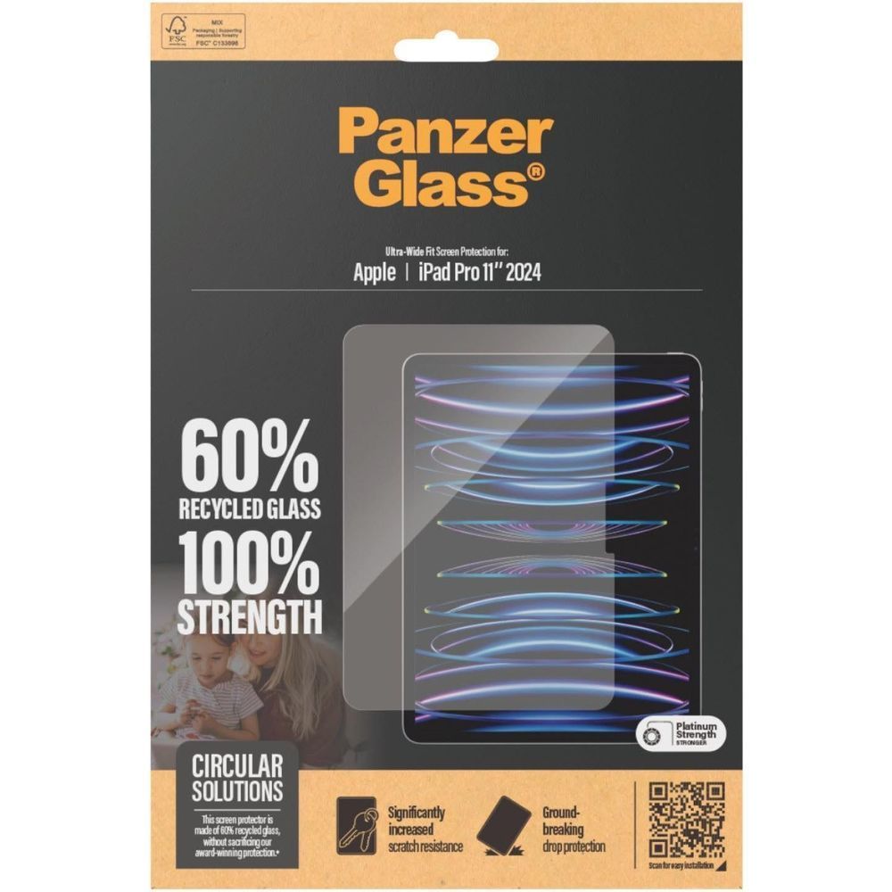 PanzerGlass screen protector box for Apple iPad Pro 11-inch 2024, circular solutions