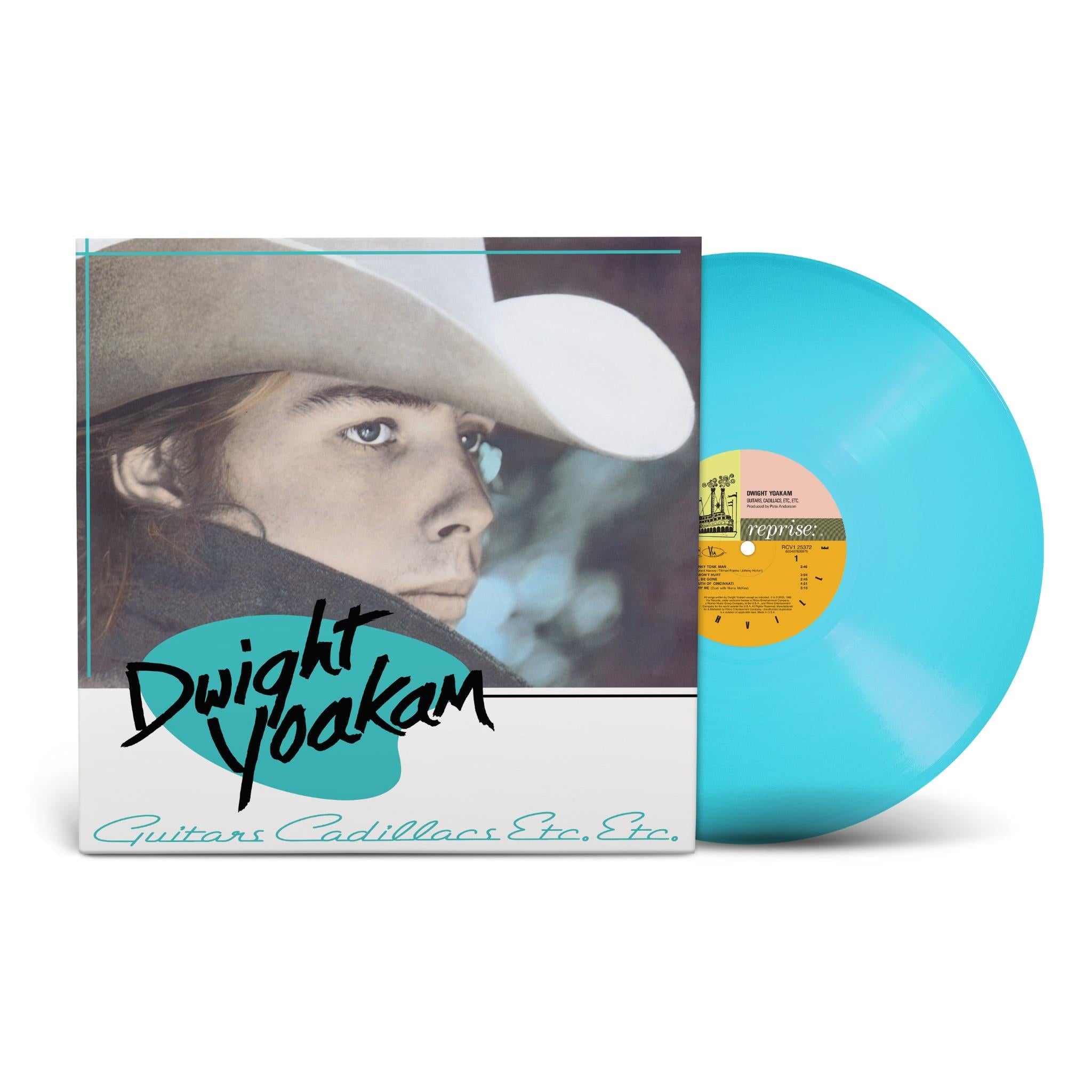 Guitars, Cadillacs, Etc., Etc. (Light Blue Coloured Vinyl) - By: Dwight Yoakam