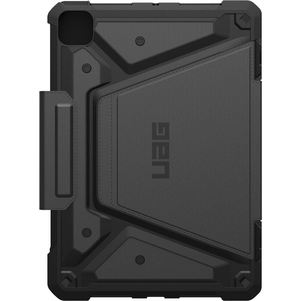 UAG Metropolis SE iPad Pro 11 case, black and titanium, protective back shell