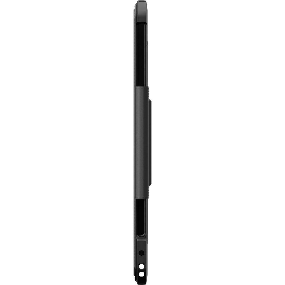 UAG Metropolis SE iPad Pro 11 case side profile with port cutouts, black