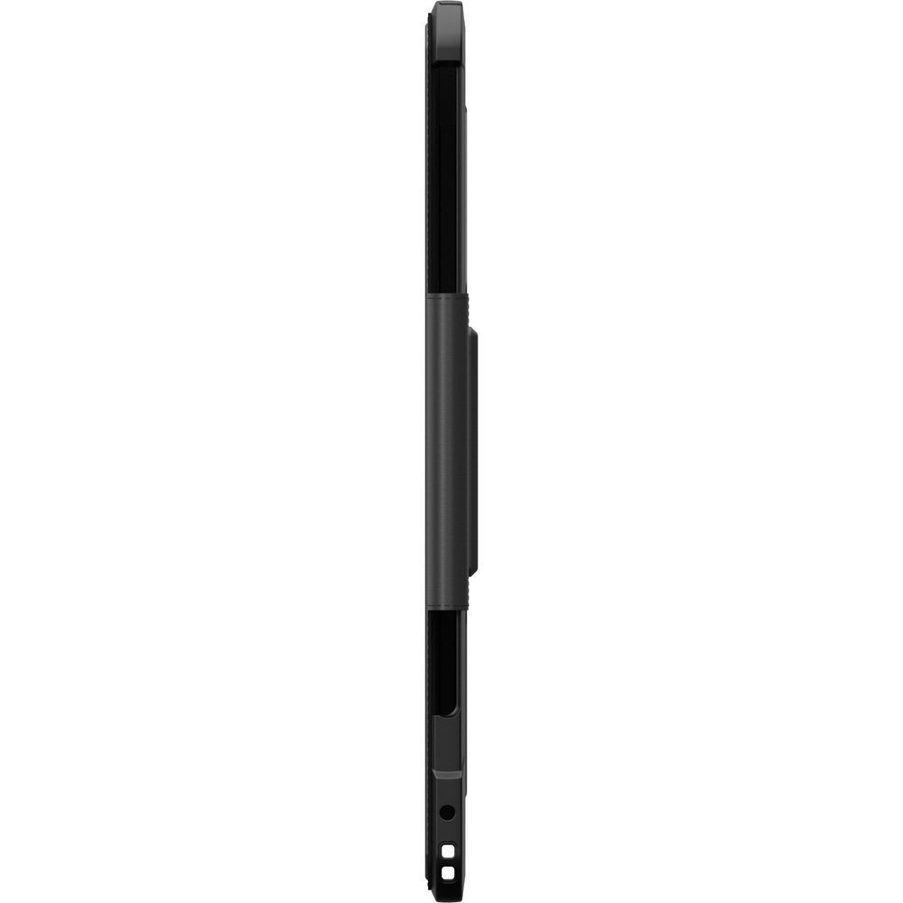 UAG Metropolis SE case side profile with slim port cutouts, black/titanium