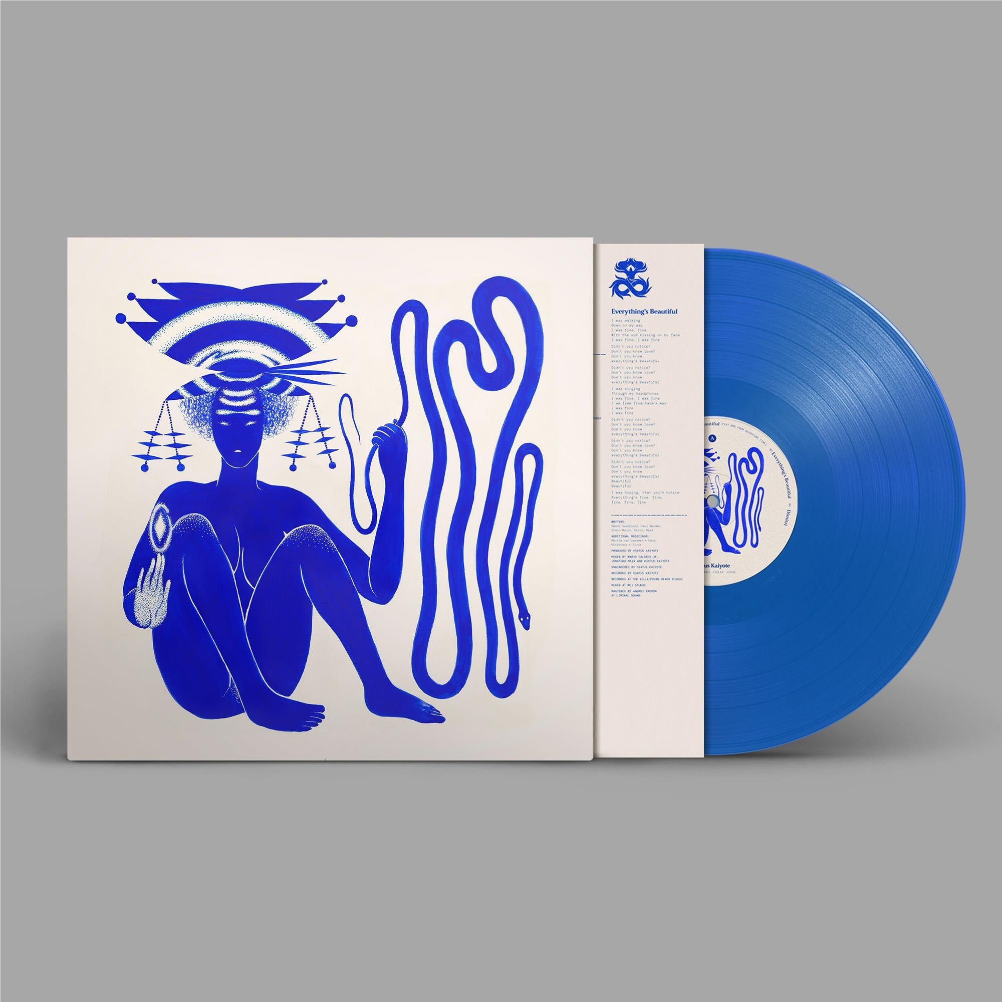 Love Heart Cheat Code (Blue Vinyl) - By: Hiatus Kaiyote