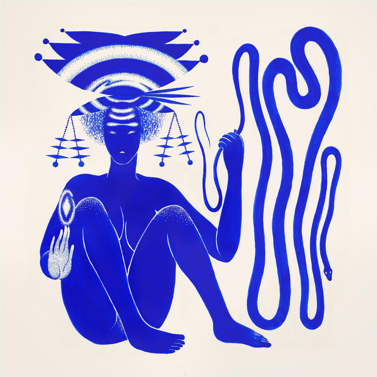 Love Heart Cheat Code (Blue Vinyl) - By: Hiatus Kaiyote