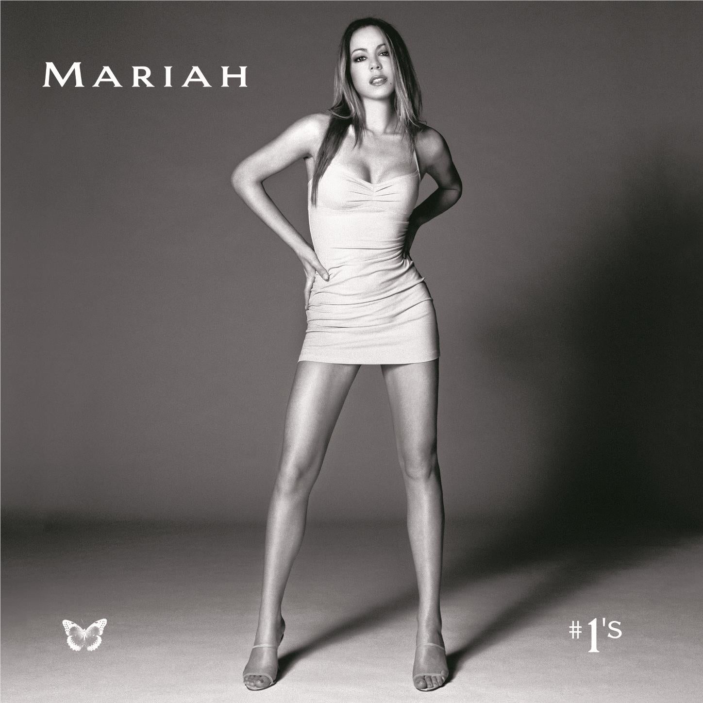 #1's (Metallic Silver & Black Swirl Vinyl) - By: Mariah Carey