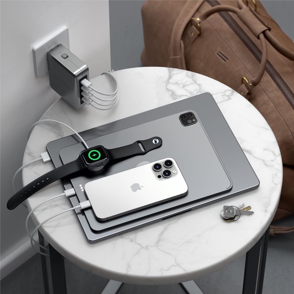 Satechi 145W USB-C 4-Port GaN Travel Wall Charger