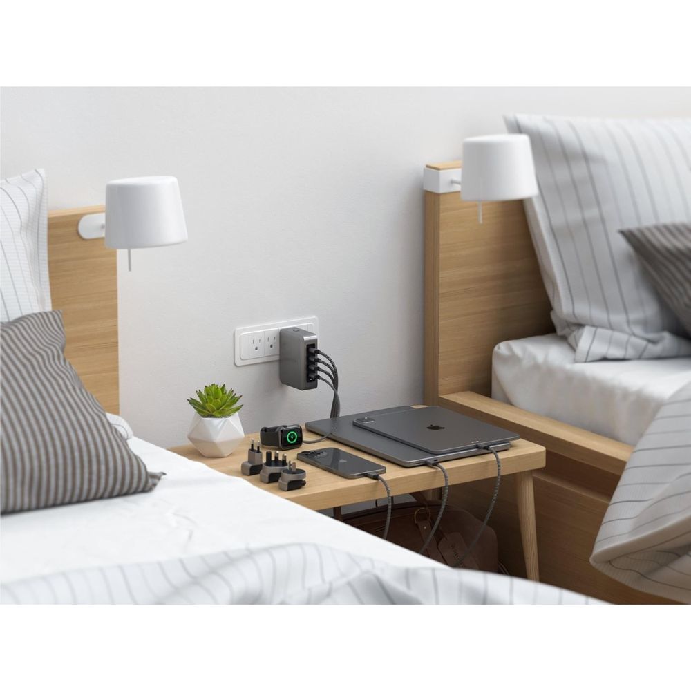 Satechi 145W USB-C 4-Port GaN Travel Wall Charger