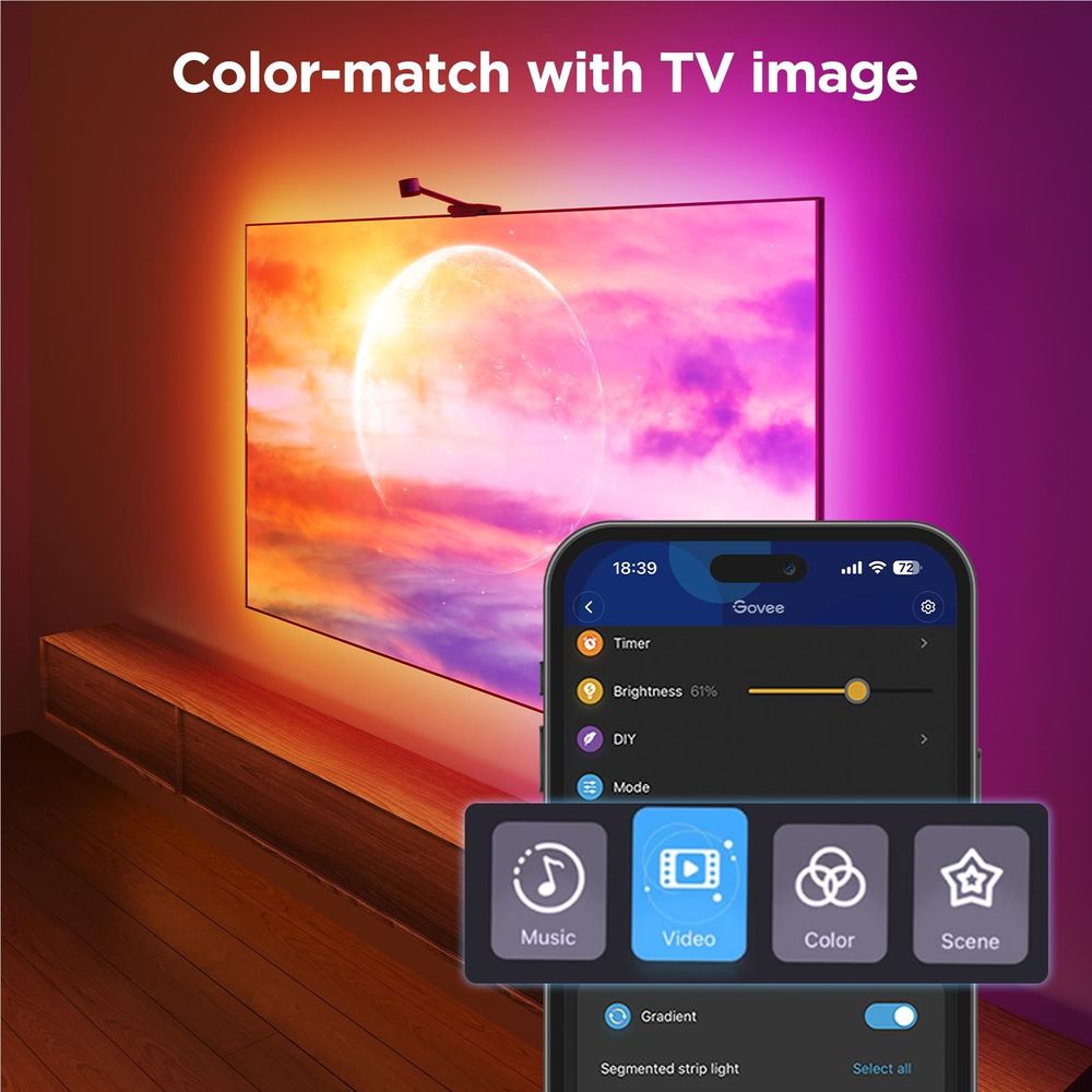 Govee 3S 75"-85" Immersion Kit with Matter