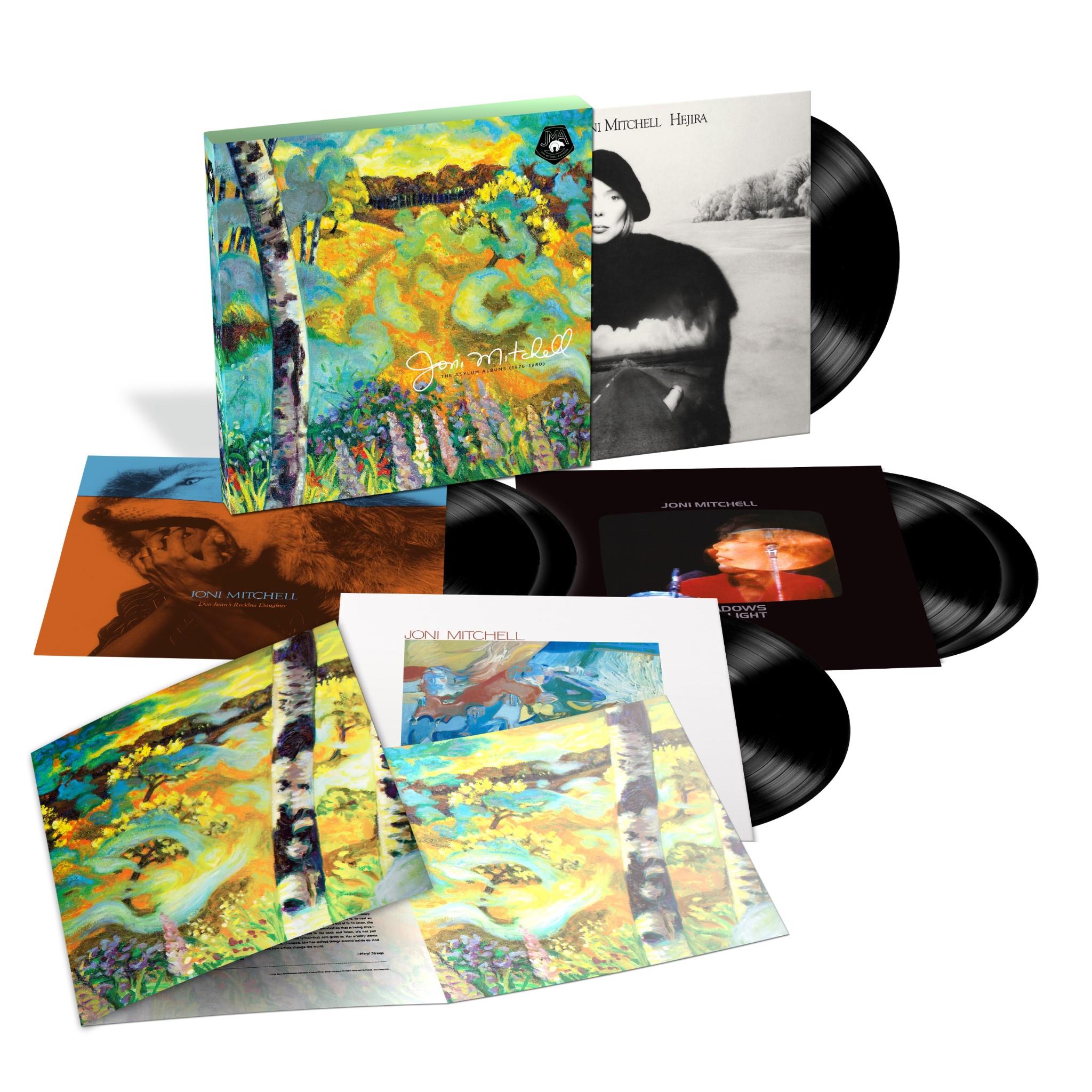 The Asylum Albums (1976-1980) (Vinyl Box Set) - By: Joni Mitchell