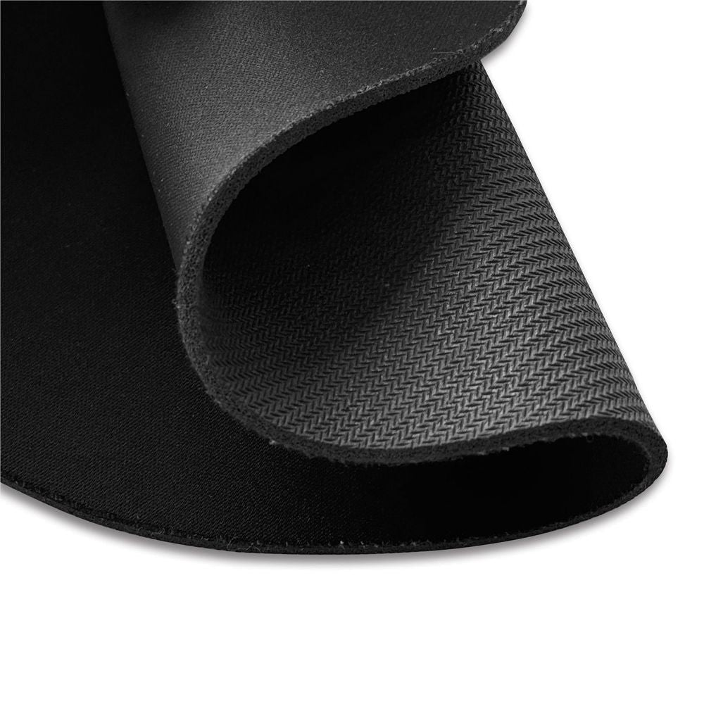 Playmax Paw Print Mouse Mat (Black/White)