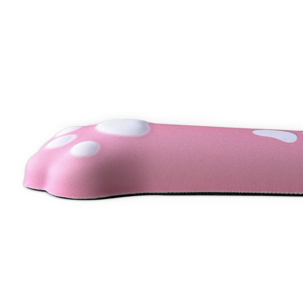 Playmax Paw Print Wrist Rest (Pink/White)