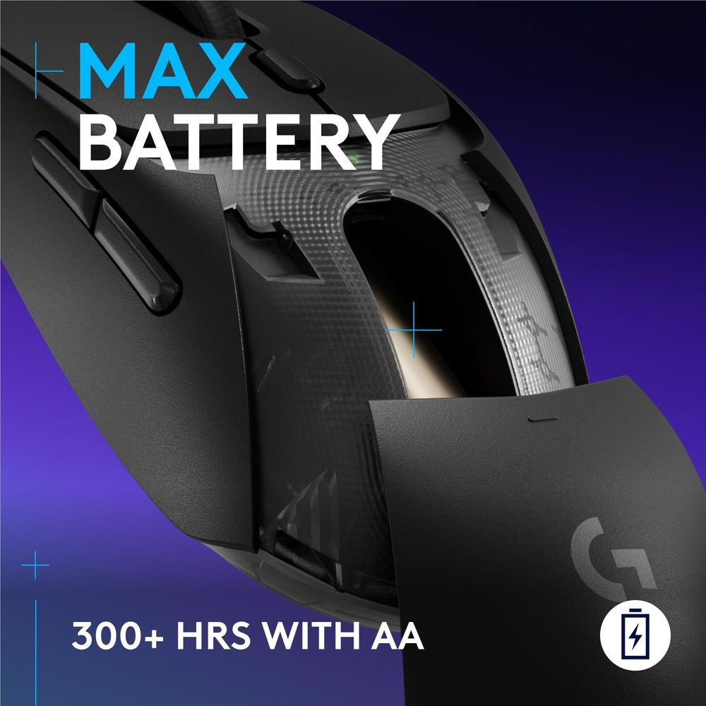 Logitech G309 LIGHTSPEED Wireless Gaming Mouse (Black)
