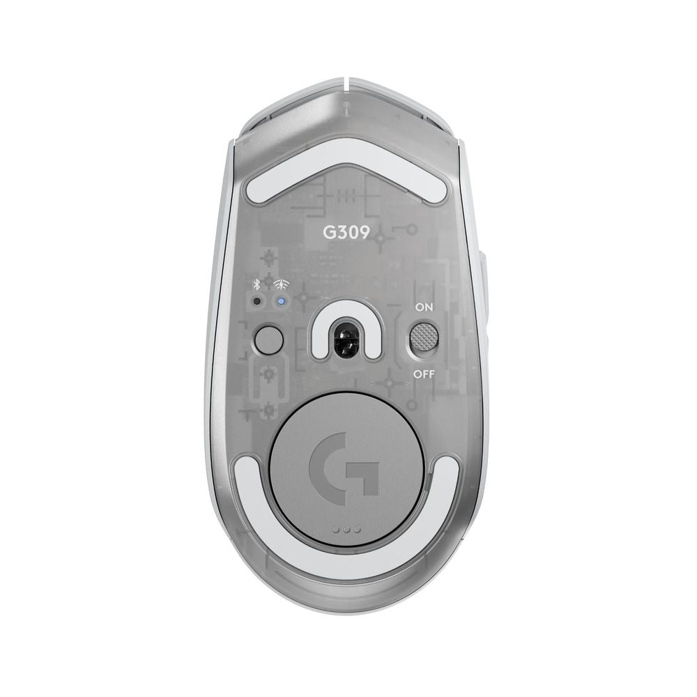 Logitech G309 LIGHTSPEED Wireless Gaming Mouse (White)