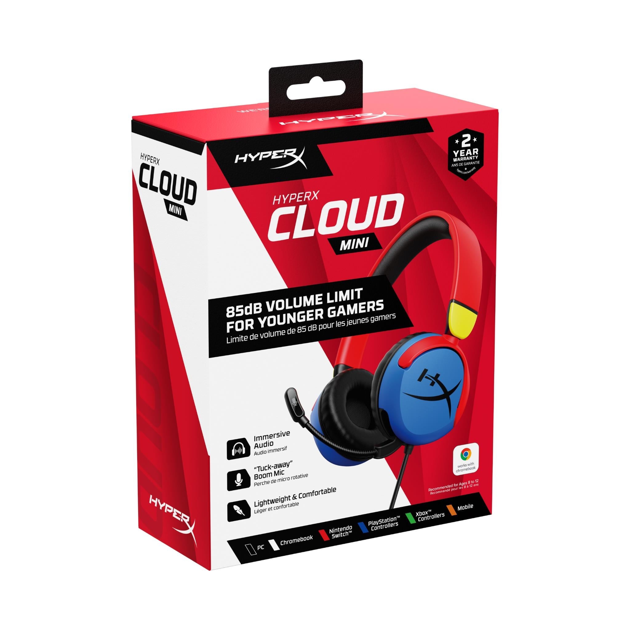 HyperX Cloud Mini Wired Gaming Headset (Multi)