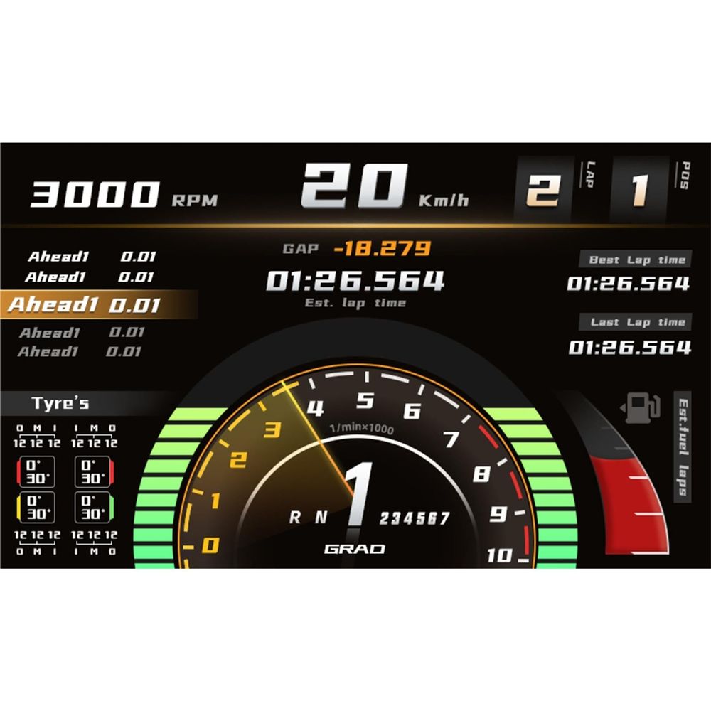 MOZA Racing RM High-Definition Digital Dashboard