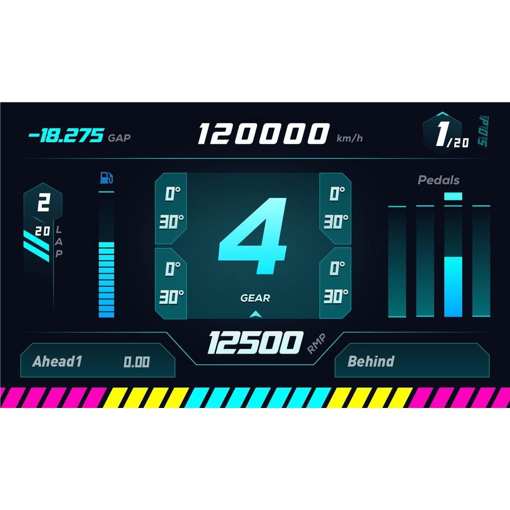 MOZA Racing RM High-Definition Digital Dashboard