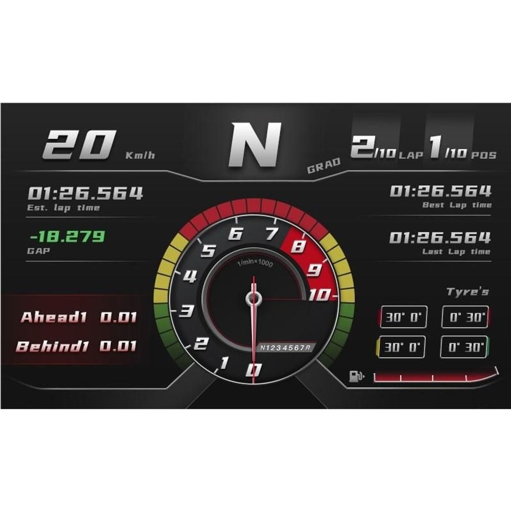 MOZA Racing RM High-Definition Digital Dashboard