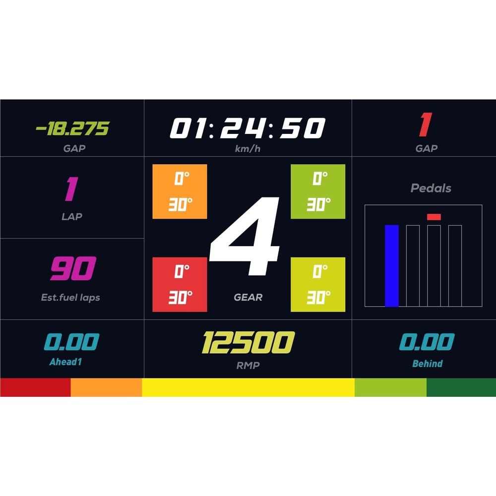 MOZA Racing RM High-Definition Digital Dashboard