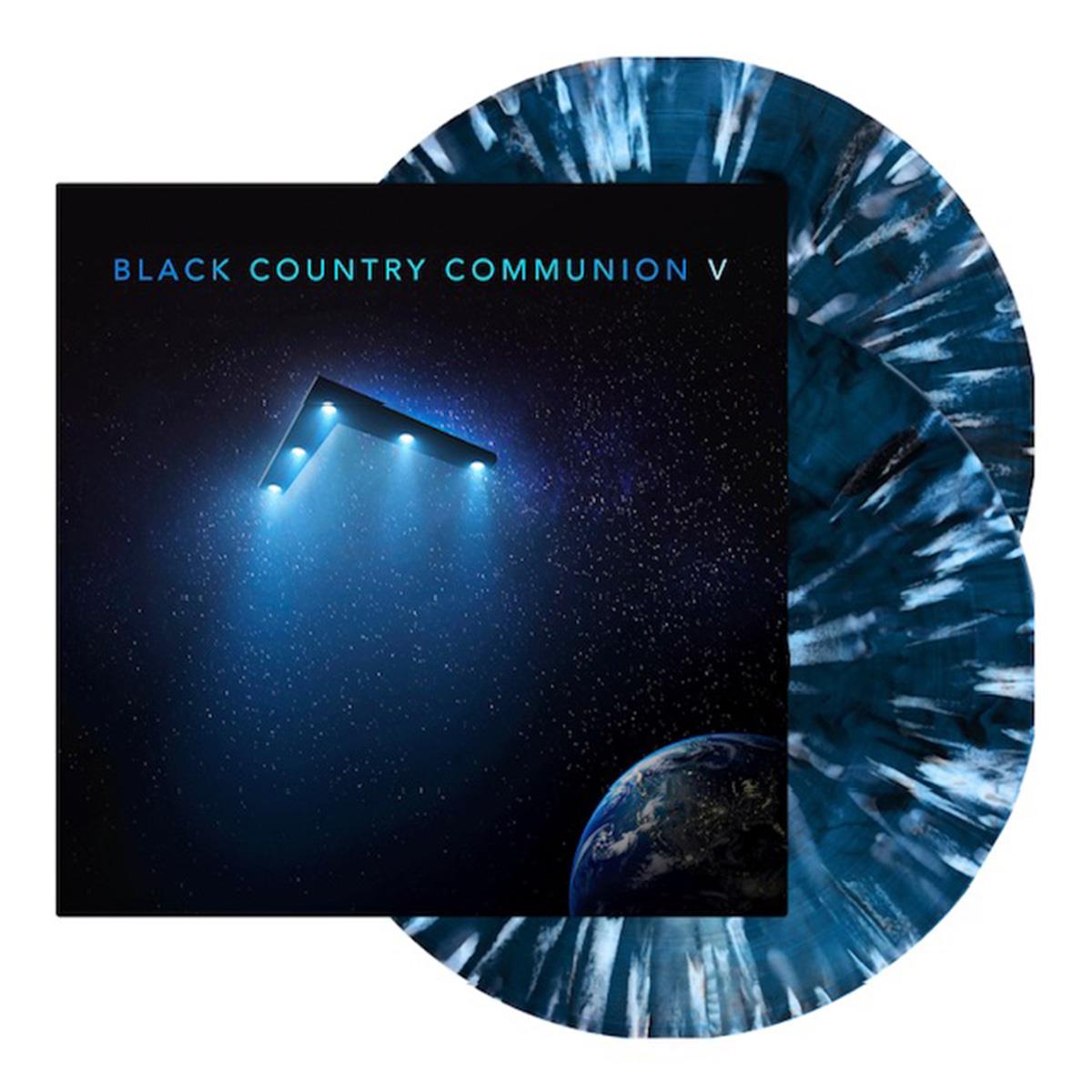 Black Country Communion V (Blue & White Splattered Vinyl) - By: Black Country Communion