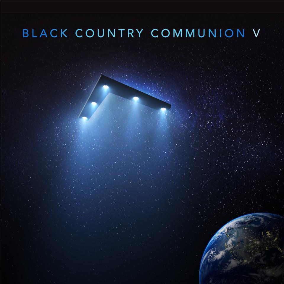 Black Country Communion V (Blue & White Splattered Vinyl) - By: Black Country Communion