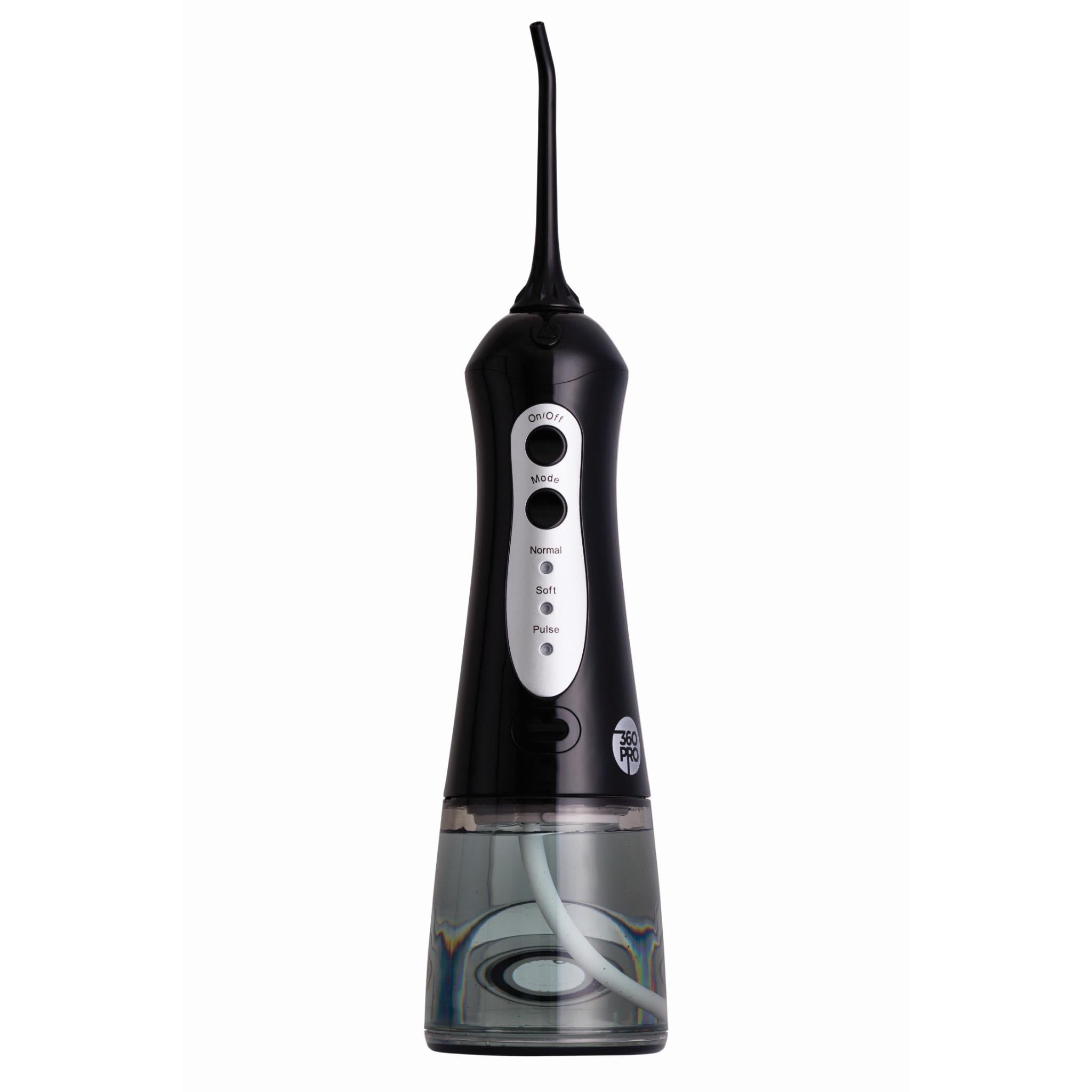360Pro Cordless Waterflosser (Black)