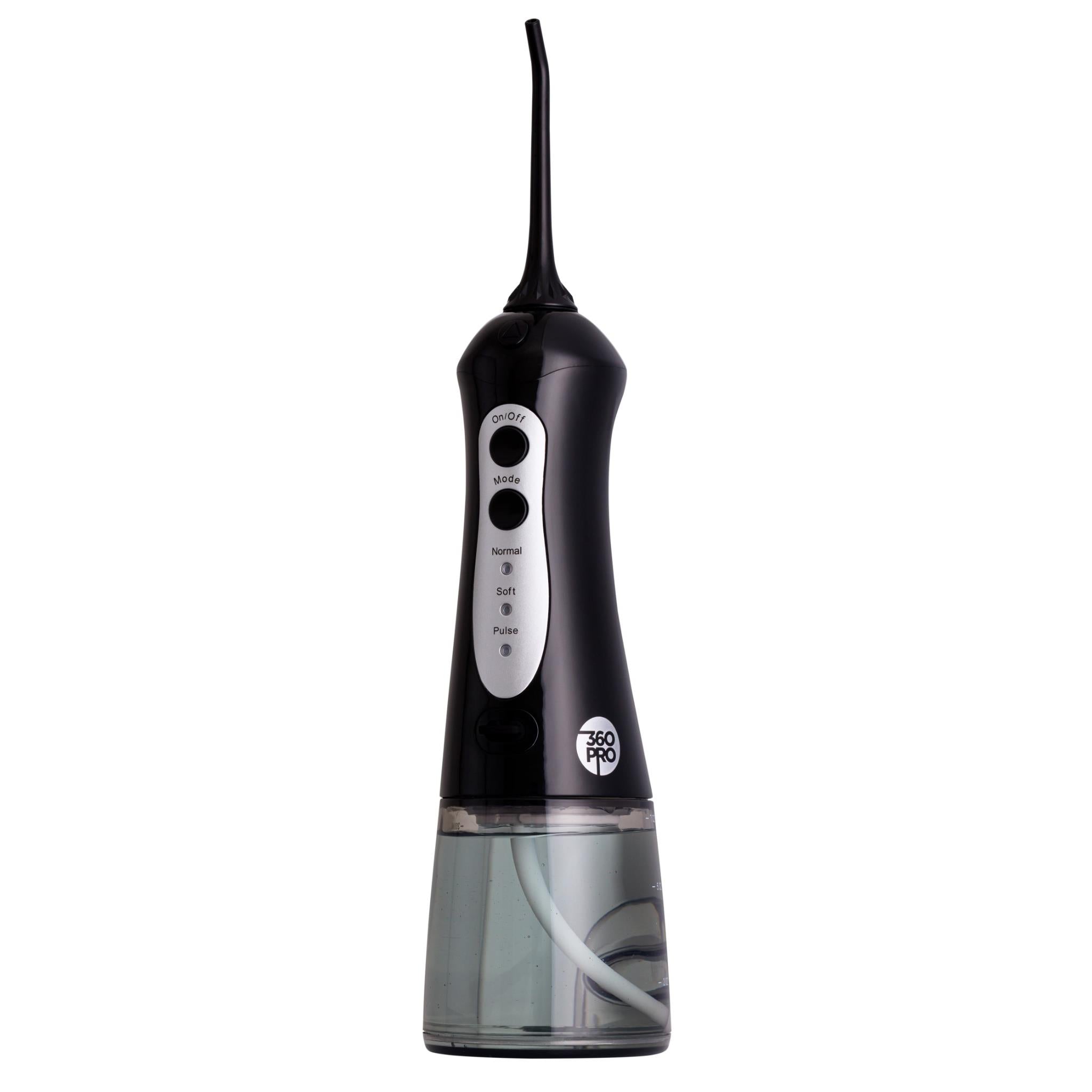 360Pro Cordless Waterflosser (Black)
