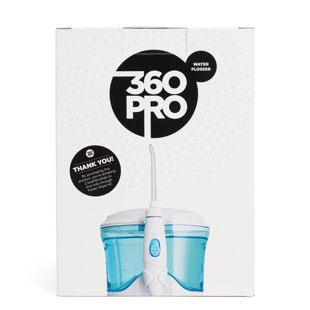 360Pro Plug-In Waterflosser (White)