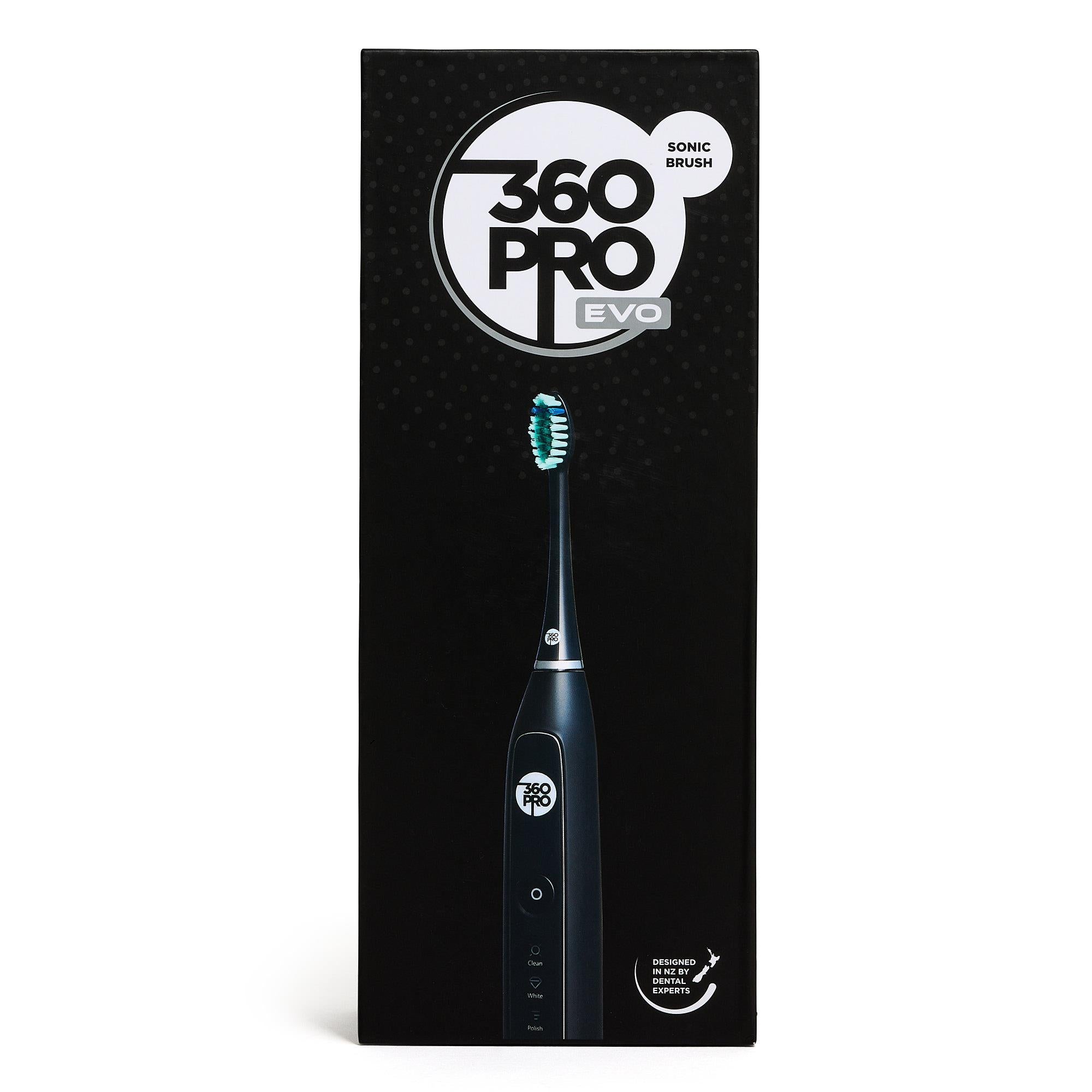 360Pro Evo Sonic Toothbrush (Black)