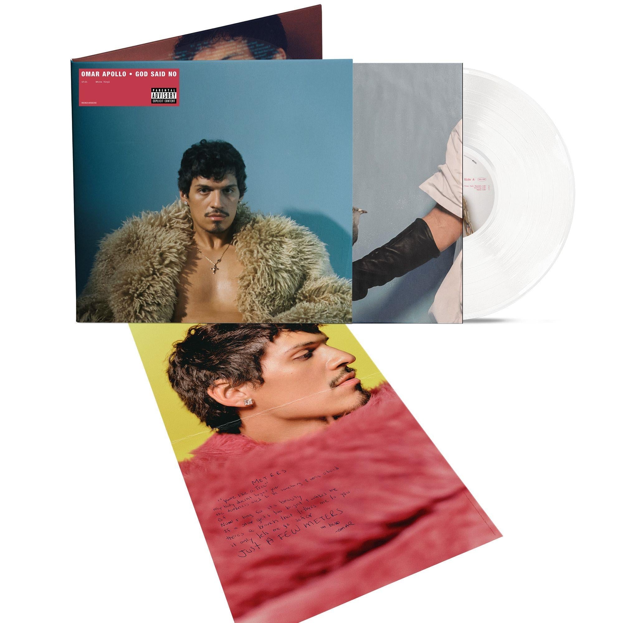 God Said No (White Vinyl) - By: Omar Apollo