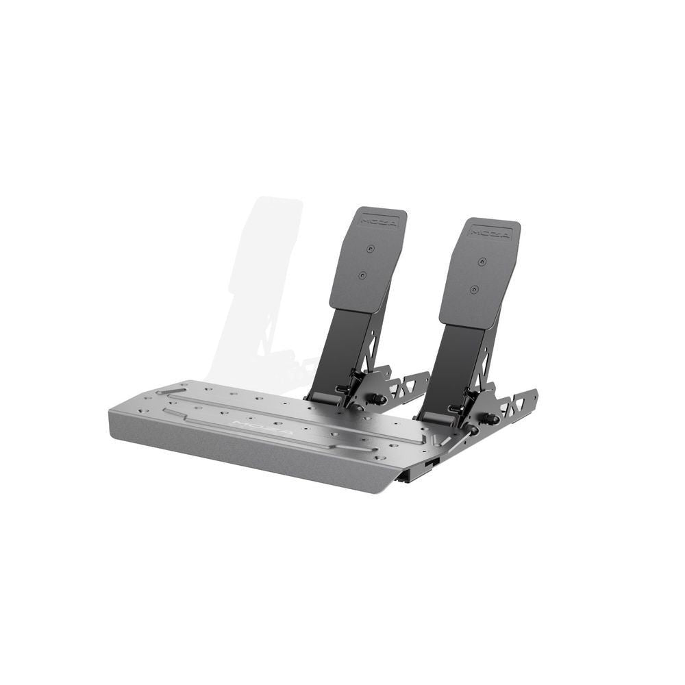 Moza Racing R3 metal racing pedal platform with two pedal levers