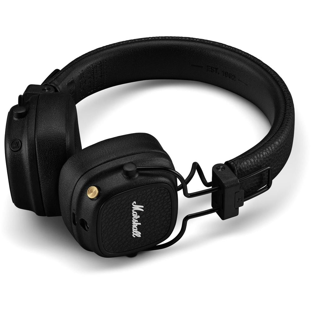 Marshall MAJOR V Wireless On-Ear Bluetooth Headphones (Black)