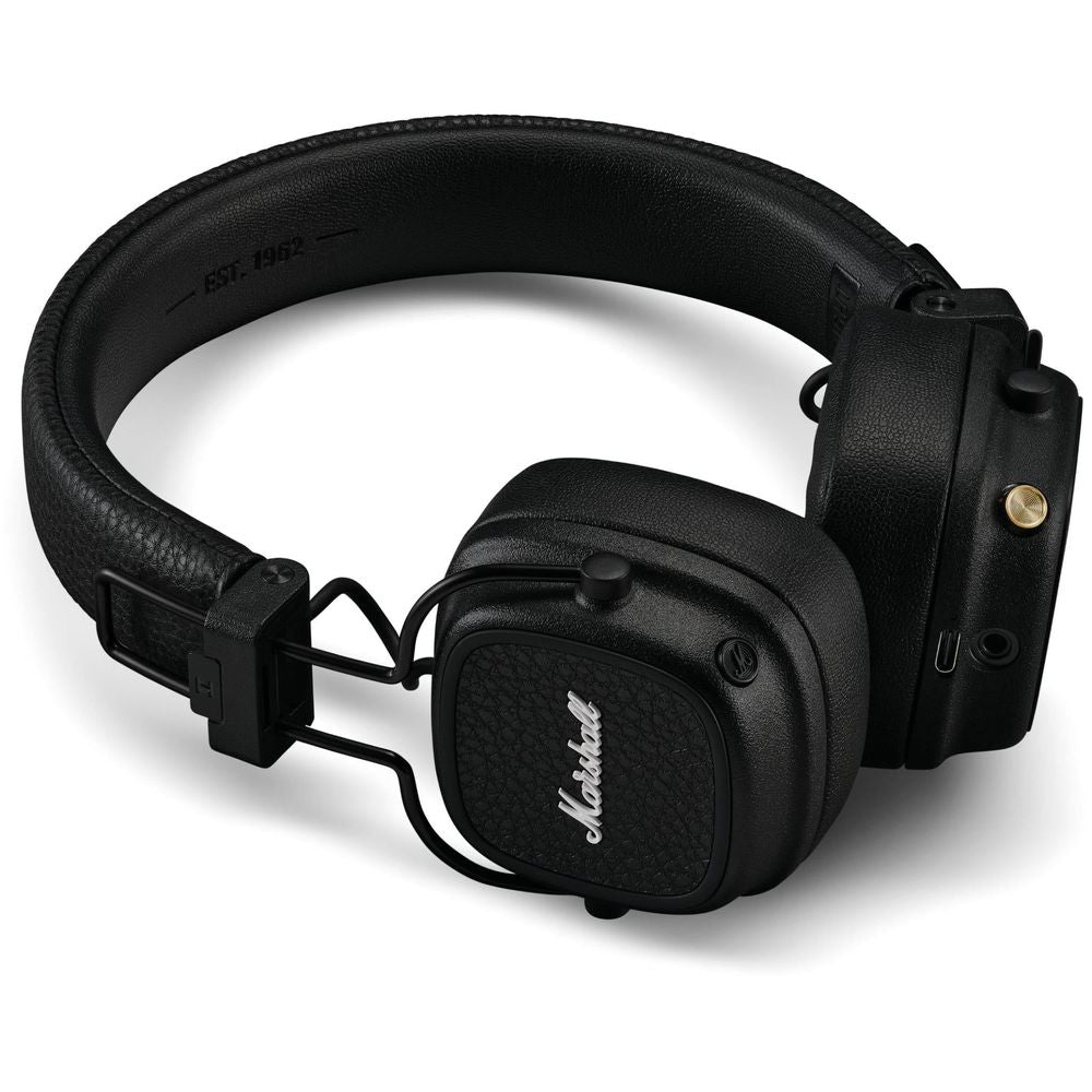 Marshall MAJOR V Wireless On-Ear Bluetooth Headphones (Black)