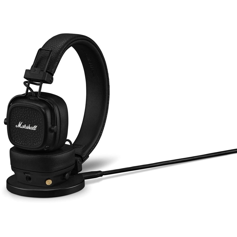 Marshall MAJOR V Wireless On-Ear Bluetooth Headphones (Black)