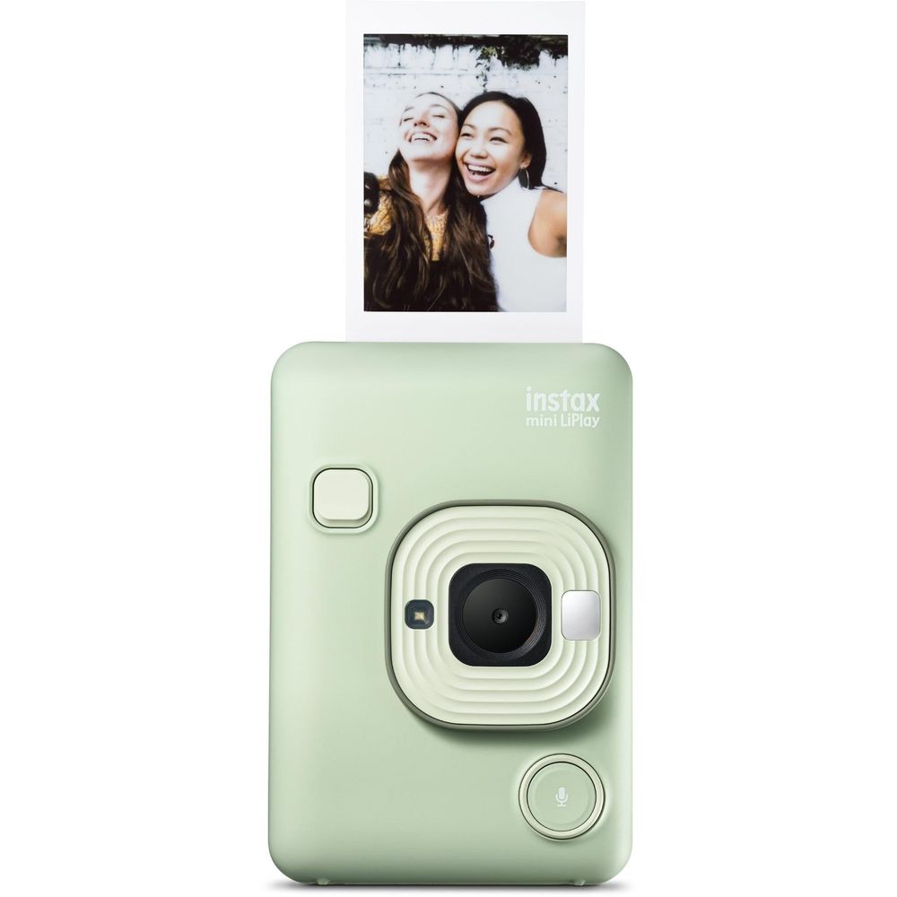 Fujifilm instax mini LiPlay C Instant Camera and Smartphone Printer (Matcha Green)