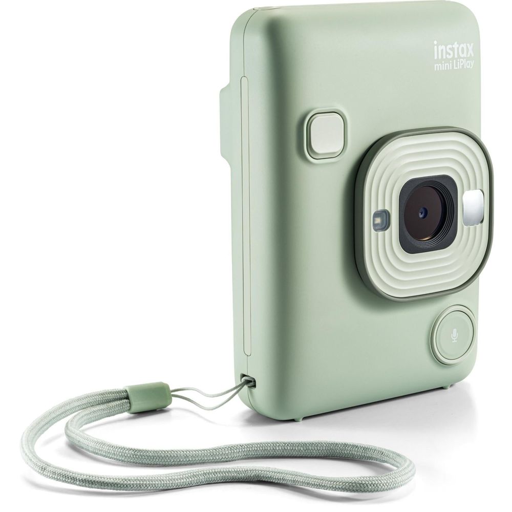 Fujifilm instax mini LiPlay C Instant Camera and Smartphone Printer (Matcha Green)