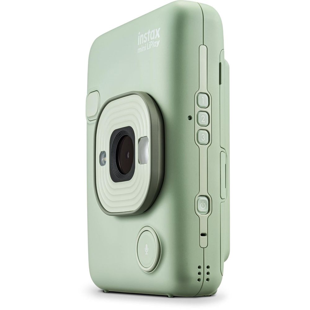 Fujifilm instax mini LiPlay C Instant Camera and Smartphone Printer (Matcha Green)