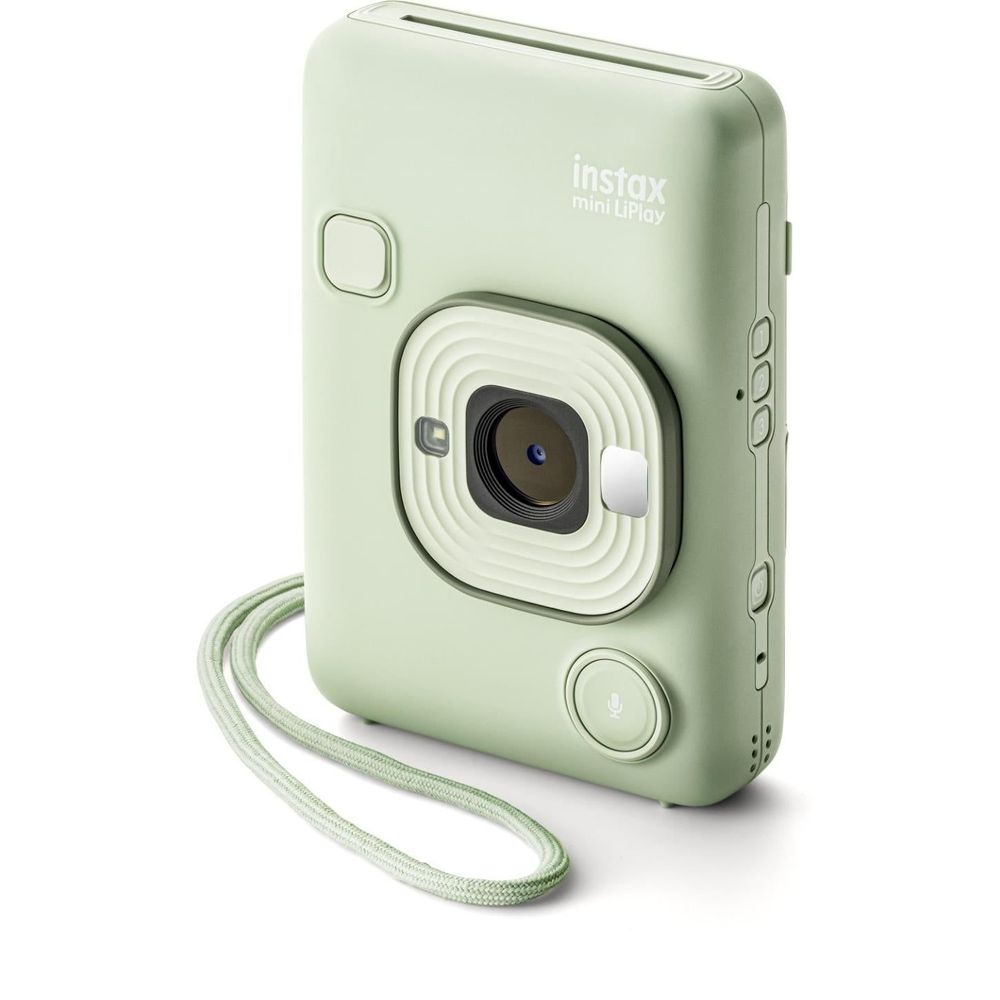 Fujifilm instax mini LiPlay C Instant Camera and Smartphone Printer (Matcha Green)