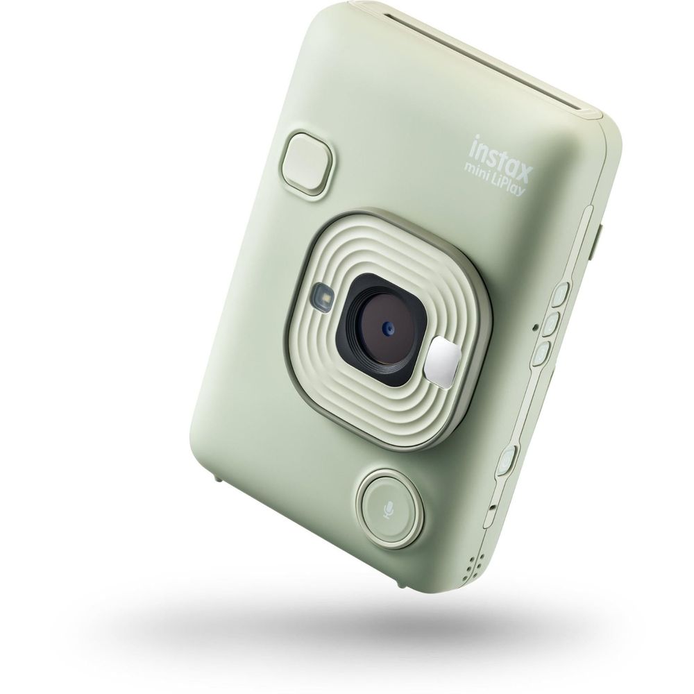 Fujifilm instax mini LiPlay C Instant Camera and Smartphone Printer (Matcha Green)