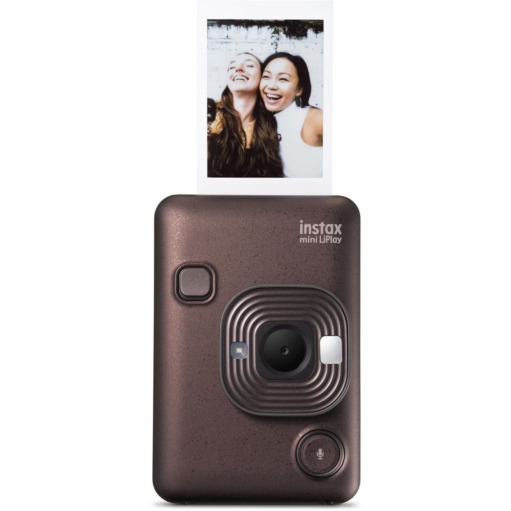 Fujifilm instax mini LiPlay C Instant Camera and Smartphone Printer (Deep Bronze)