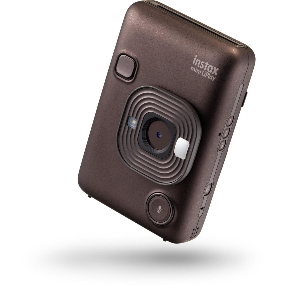 Fujifilm instax mini LiPlay C Instant Camera and Smartphone Printer (Deep Bronze)