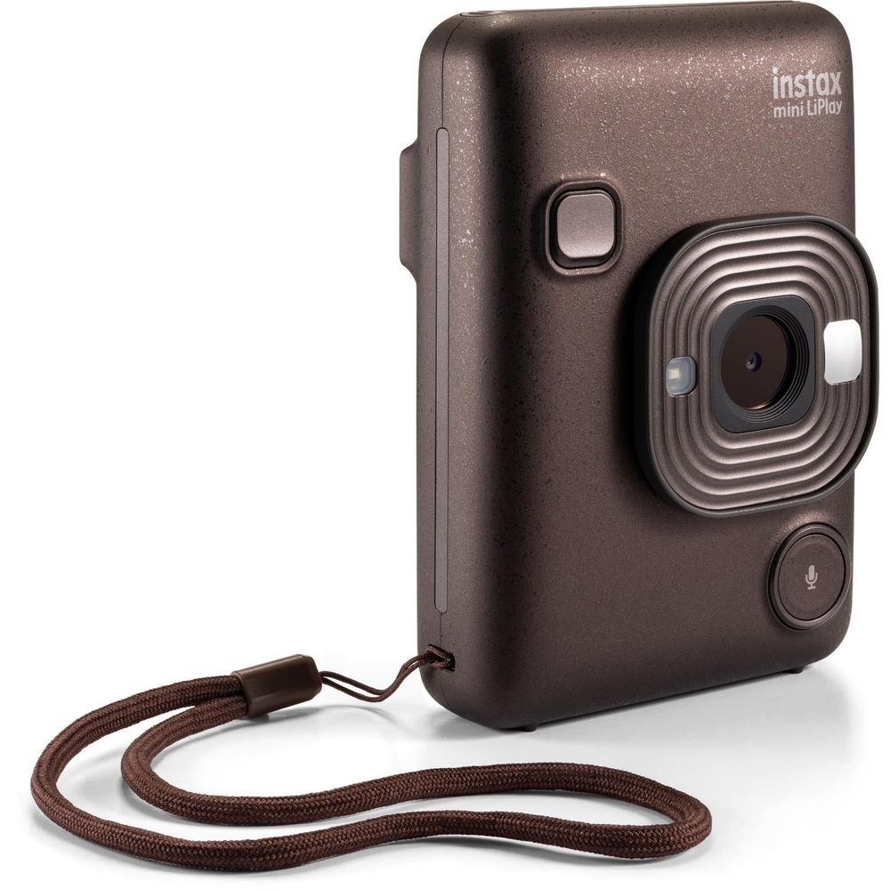Fujifilm instax mini LiPlay C Instant Camera and Smartphone Printer (Deep Bronze)