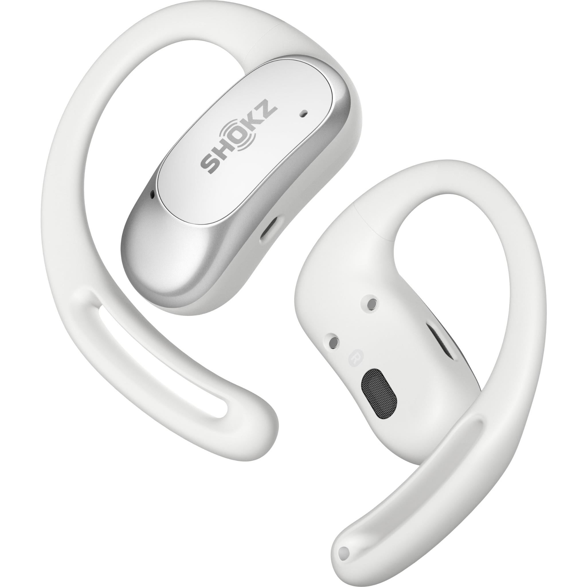 Shokz OpenFit Air Open-Ear Headphones (White)