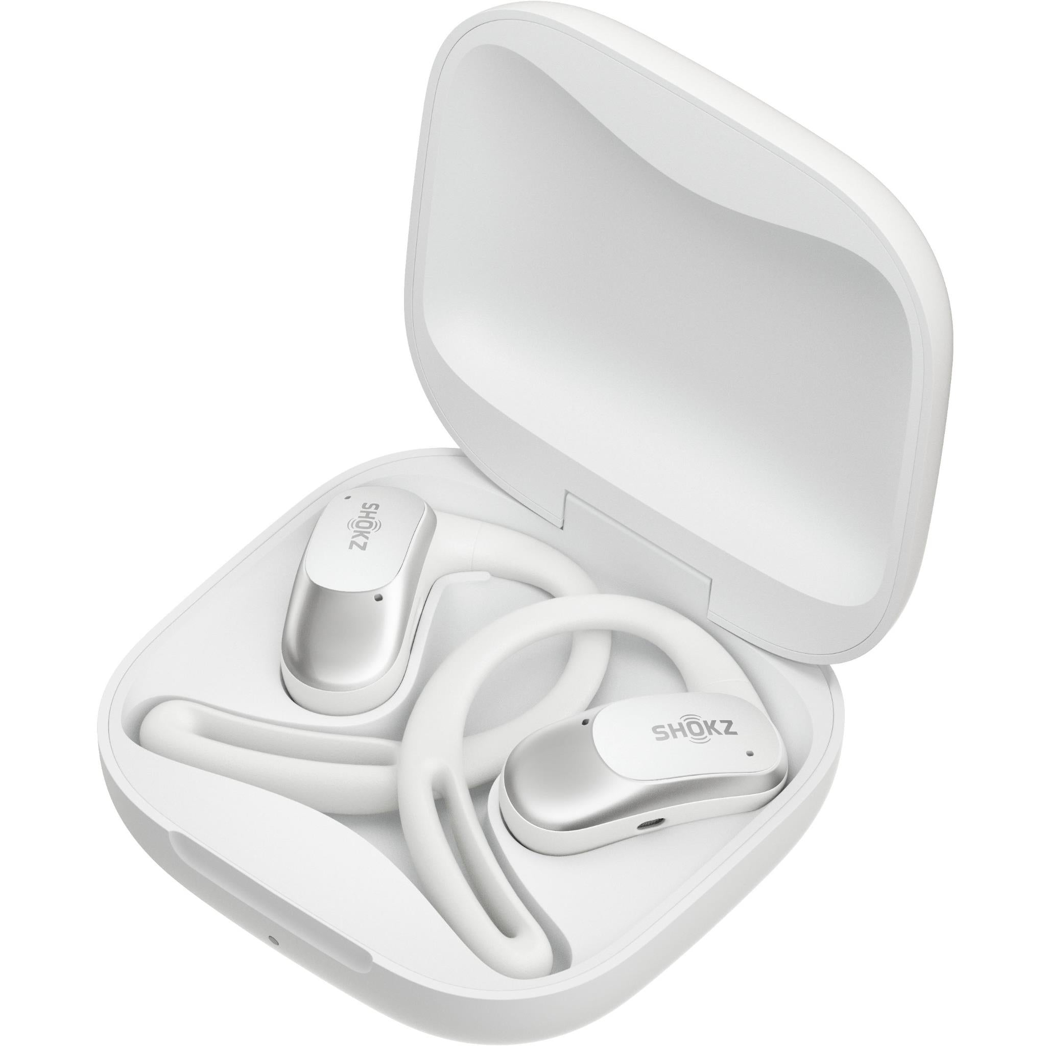 Shokz OpenFit Air Open-Ear Headphones (White)